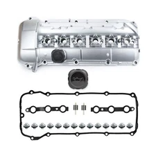 MITZONE Upgrade Aluminum Valve Cover kit Compatible with 2002-2006 BMW X5 X3 ...