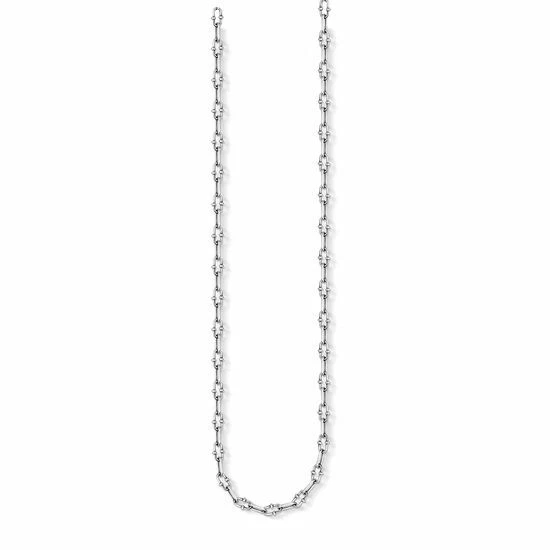 Thomas Sabo Collana Donna Argento 925 Con Ciondolo Uccello E Zirconi Colorati – Regolabile 38-42 Cm