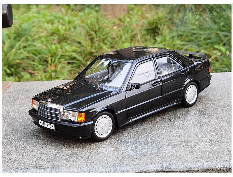 ミニカー NOREV 1/18 Mercedes-Benz 190E Norev 1/18 Benz 1984 190E 2.3-16 Tailplane Diecast Car Model