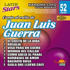 Karaoke Latin Stars 52 Juan Luis Guerra Vol. 1