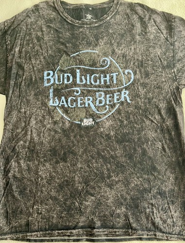 CAMISA DE CERVEZA BUD LIGHT LAGER XL BUDWEISER BEER ANHEUSER BUSCH TEE - Imagen 1 de 6