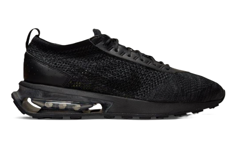 Nike AIR MAX FLYKNIT RACER Triple Black/Black-Anthracite Men's Running Sneakers