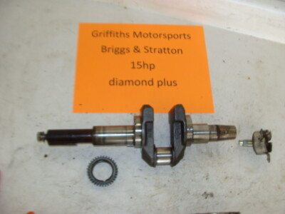 #ad Briggs amp; stratton commercial diamond plus 15HP engine crankshaft crank shaft $49.98