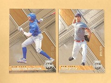 2- 2019 Panini Elite Extra Edition: Josh Wolf #53, Shervyen Newton #94 NM-MT RC