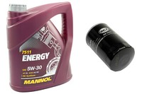 MotoröL Set ÖLfilter SM5086 5W30 4 Liter FüR Audi TT Seat Altea Skoda VW Passat