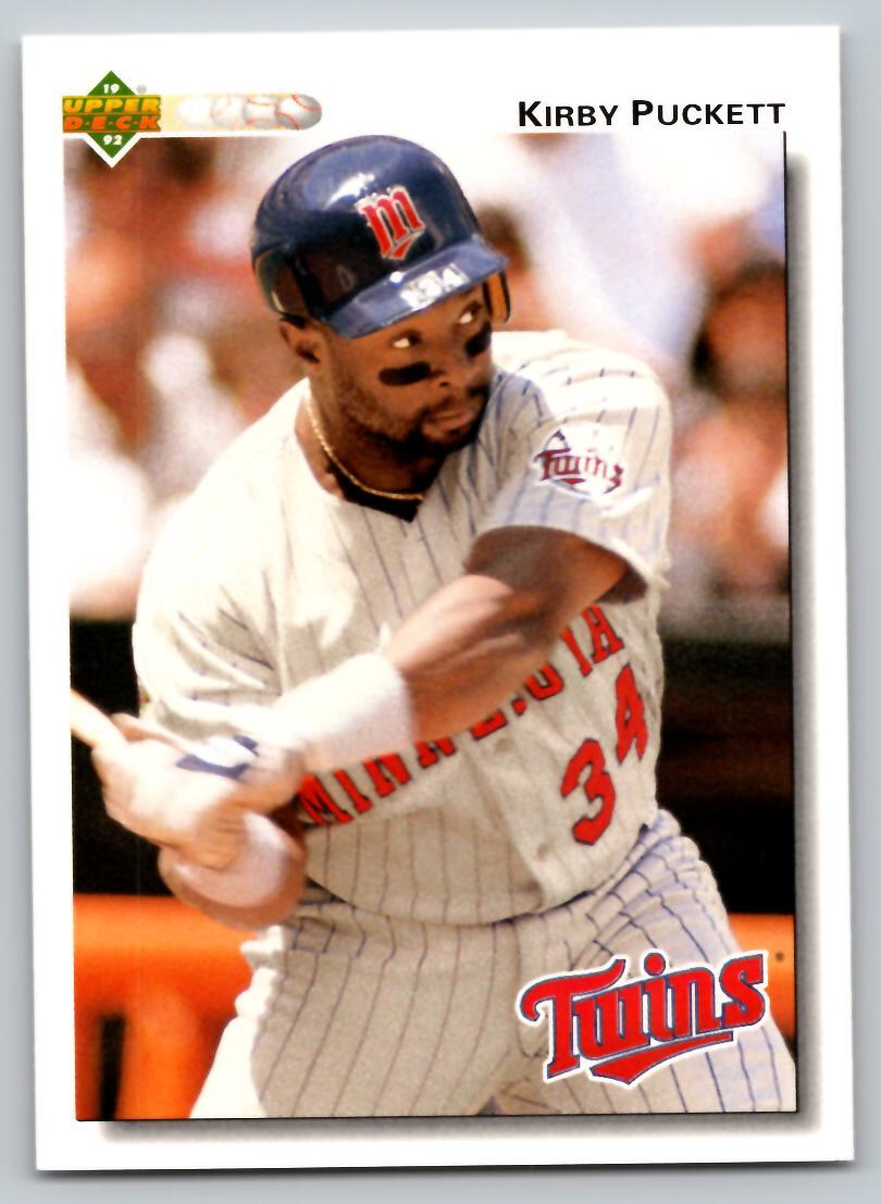 1992 Upper Deck #254 Kirby Puckett     Minnesota Twins
