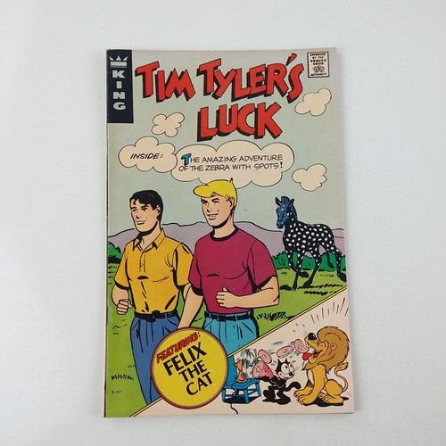 Tim Tyler's Luck #R-04 w/ Felix The Cat FN (1973 King Comics)