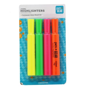 Pens Pencils Markers New 2 Packages Pen Gear Chisel Tip Highlighters Assorted Colors Business Industrial