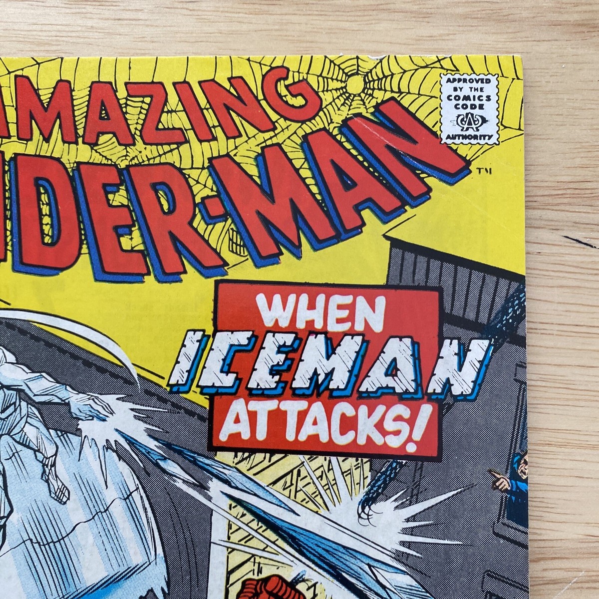 The Amazing Spider-Man # 92 (Vol 1 Jan 1971) When Iceman Attacks
