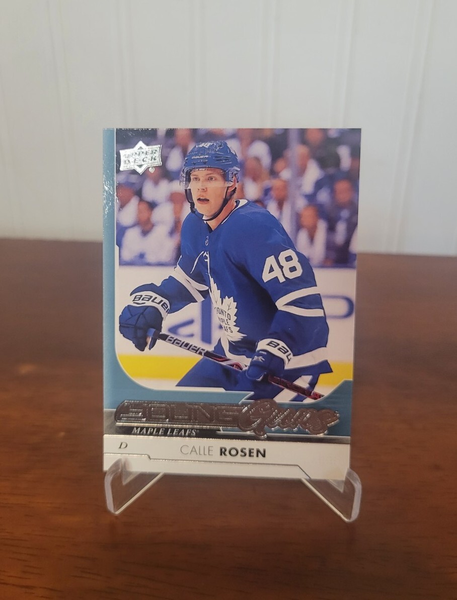 2017-18 Upper Deck Young Guns Calle Rosen #216 Toronto Maple Leafs