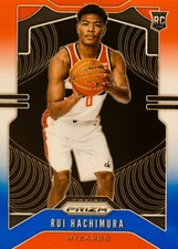 2019-20 Panini Prizm Basketball Base #255: Rui Hachimura Red White and Blue