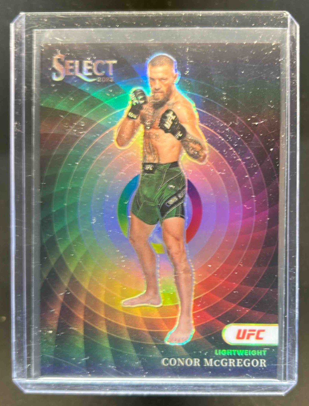 Conor McGregor 2023 Select UFC #3 Color Wheel /(SSP) Price