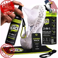 MR.KICS Shoe Grip Spray - Anti-Slip Traction and Sole Rejuvenator for Basketb...