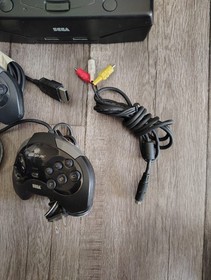 Sega Saturn MK-80000A Complete Console System With 2 MK-80100 Controllers.