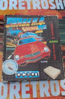 Chase H.Q. hq (Ocean 1990) Commodore 64 (Modul, Manual, Box) CIB Classic 8-bit
