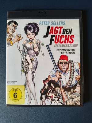 Jagt den Fuchs  - Peter Sellers - Blu-ray - deutsche Ausgabe mit Wendecover