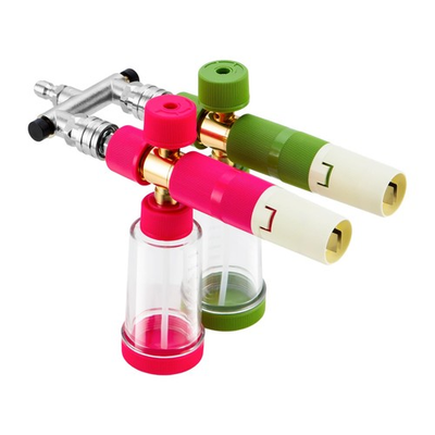 #ad Foam Cannon Dual Connector AccessoryPressure Washer Double Tip Attachment fo... $49.85