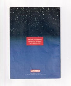 Control Deck Rev-7, Console - Instruction Booklet Manual - Nintendo NES