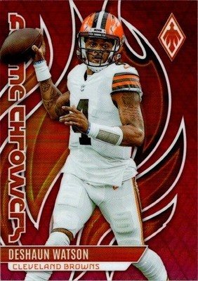 DeShaun Watson 2023 Phoenix Red Flame Throwers 046/199 #FLA-19 - Browns