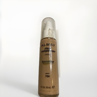 Almay Clear Complexion 4 in 1 Blemish Eraser Foundation # 700 Warm. Read
