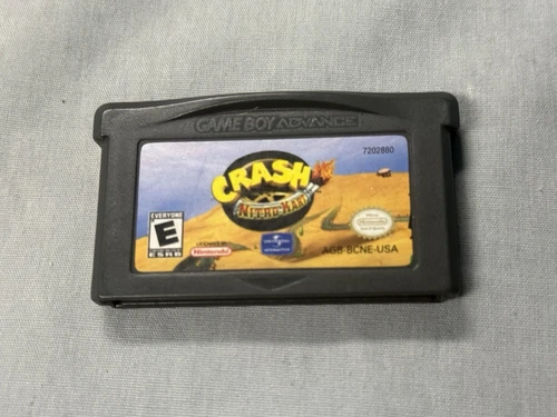 Crash Nitro Kart Bandicoot Racing Nintendo Game Boy Advance Gameboy Authentic!