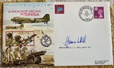 WW2 Brig James Hill DSO MC signed airborne forces cover 1st Para reg. in Tunisia