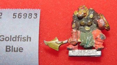 Citadel Warhammer N11 Black Orcs Orc Hero Nick Lund Games Workshop Chronicle