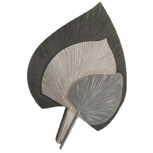 Stratton Home Decor Piatti Zincati Da Parete - Set Di Decorazioni Metalliche, Stile Rustico, Color Peltro - 2
