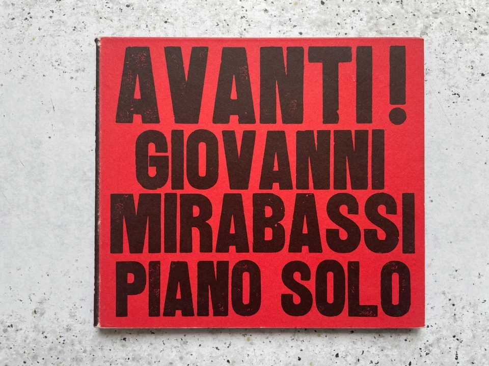 GIOVANNI MIRABASSI Avanti! CD Digipack - Imagen 1 de 1