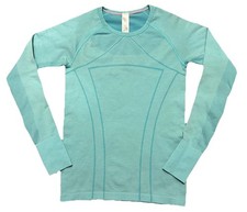 Ivivva by Lululemon Girls 12 Swiftly Fly Tech Seamless Long Sleeve Shirt