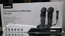 Fit King Air Compression Leg Massager FT-011A w/ Heat New