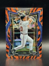 2025 Panini Select Chipper Jones Tiger Prizms #15