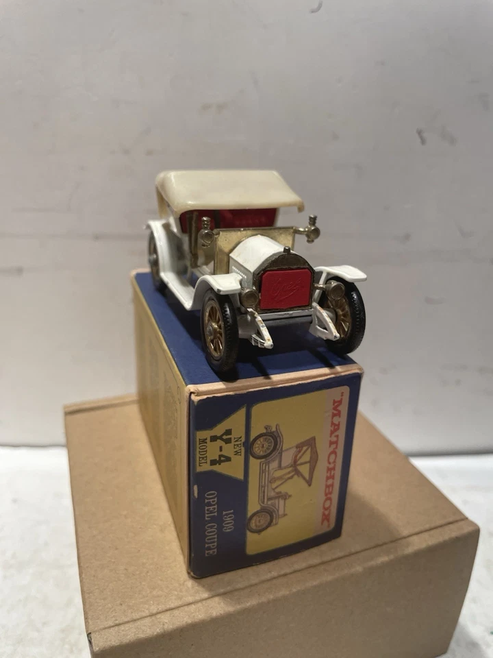 Vtg  Matchbox Lesney Models of Yesteryear Y-4 1909 Opel Coupe New In Box 1248 - Image 2 of 4