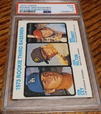 1973 Topps #615 Mike Schmidt Rookie RC EX PSA 5 Hilton Cey 3rd Basemen Graded