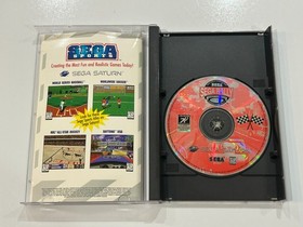 Sega Rally Championship (Sega Saturn 1995) CIB Complete w Manual + Foam N MINT