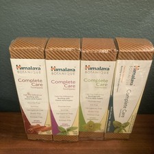 Himalaya Botanique Complete Care Fluoride-Free Toothpaste Set 4, 5.29oz Mixed