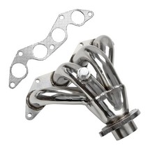 For Honda Civic Ex 2001-2005 1.7l Sohc D17a2 Stainless Race Manifold Header