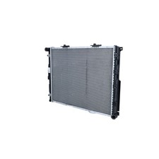 Kühler Motor Kühlrippen gelötet 612 - 485 mm Alu NRF für u.a. MERCEDES-BENZ 124