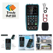 50MHz Dual-Channel Mini Oscilloscope with TFT Screen & Auto-Calibration Function