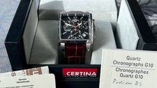 Certina DS Podium Square Chronograph -OVP! TOP