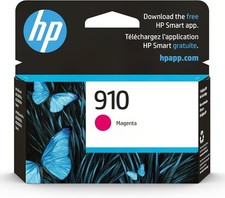 HP 910 Magenta Original Ink Cartridge, 315 pages