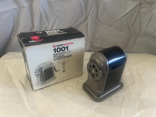 Hunt Boston Ranger 55 1001 Pencil Sharpener USA APSCO Vintage Collectible
