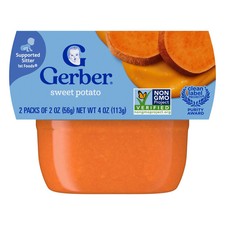 1st Foods , Supported Sitter, Sweet Potato, 2 Pack, 2 oz 56 g Each