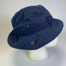 Old Navy Bucket Kids Size L Blue Snap Up Sides Explorer Sun Cap Fisherman Beach