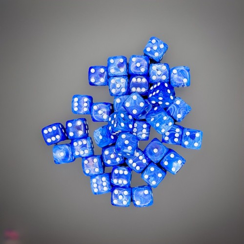 10 UK Made 12mm D6 Acrylic Dice. Perfect For Board Gaming And War Gaming - Picture 3 of 5