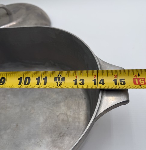 Tostador de aluminio vintage Wagner Ware #4265 Magnalite con tapa, sin remache - Imagen 15 de 18