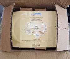 MULINO BIANCO 2 TAZZE + VASSOIO COCCINI NUOVO CON SCATOLA RACCOLTA PUNTI 2023