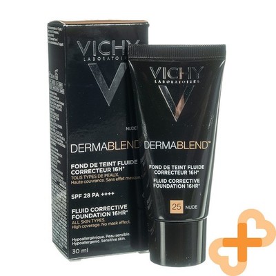 Vichy Dermablend Fluid Corrective Foundation 16HR 30ml SPF35 Nude 25