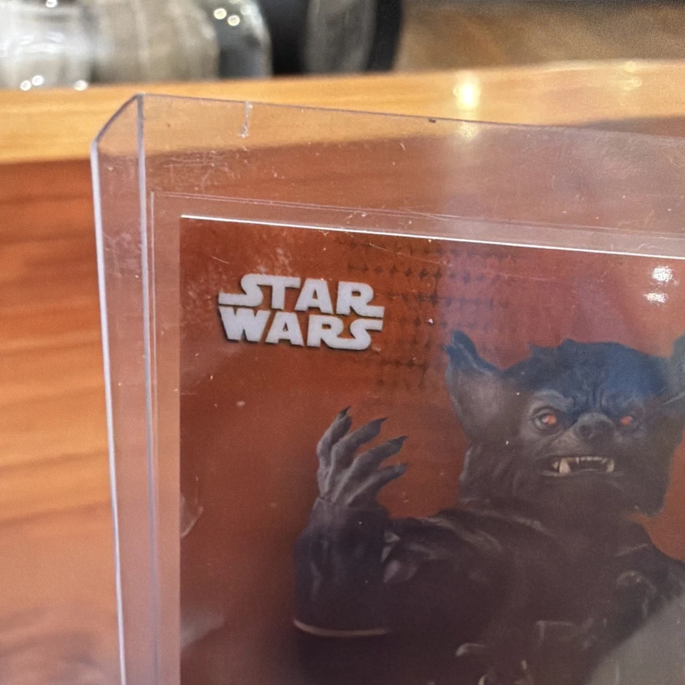 2025 Topps Star Wars Chrome Pirate Captain Brutus 25/25 Orange Refractor #114 - Image 4 of 4