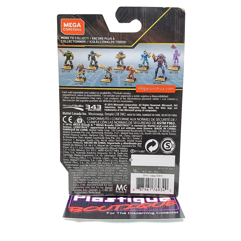 Mega Construx Prophet Of Mercy HALO SERIES 10 MOSC COMPLETE BLOKS MINI FIGURE - Image 3 of 4